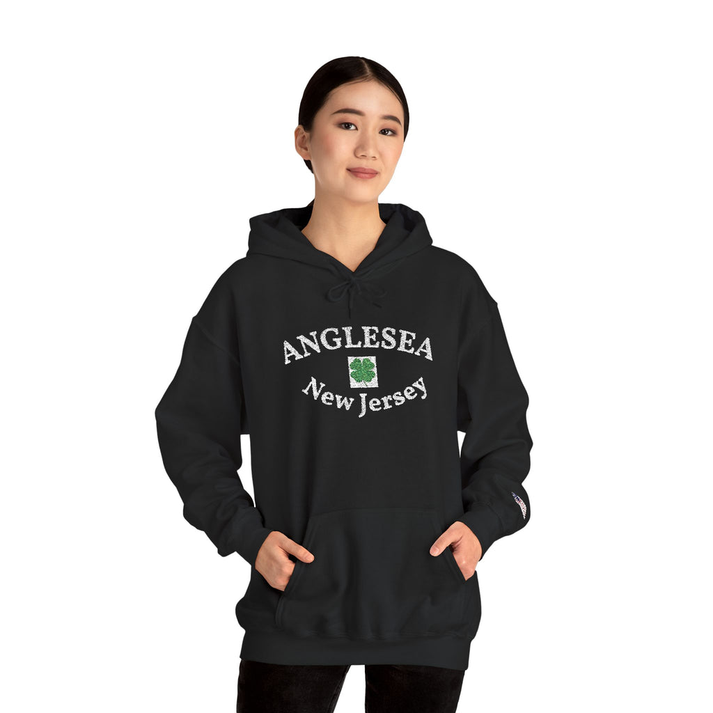 Embroidered Anglesea NJ Hooded Sweatshirt