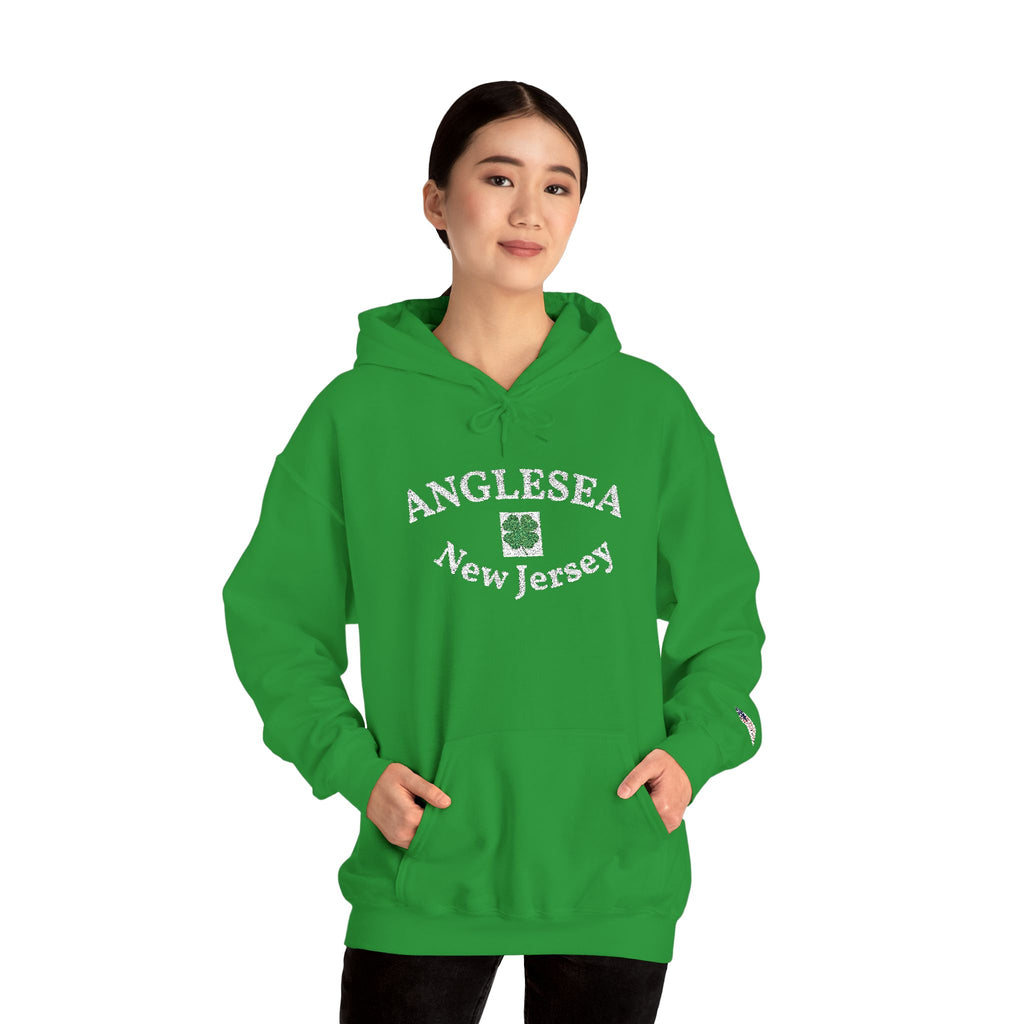 Embroidered Anglesea NJ Hooded Sweatshirt