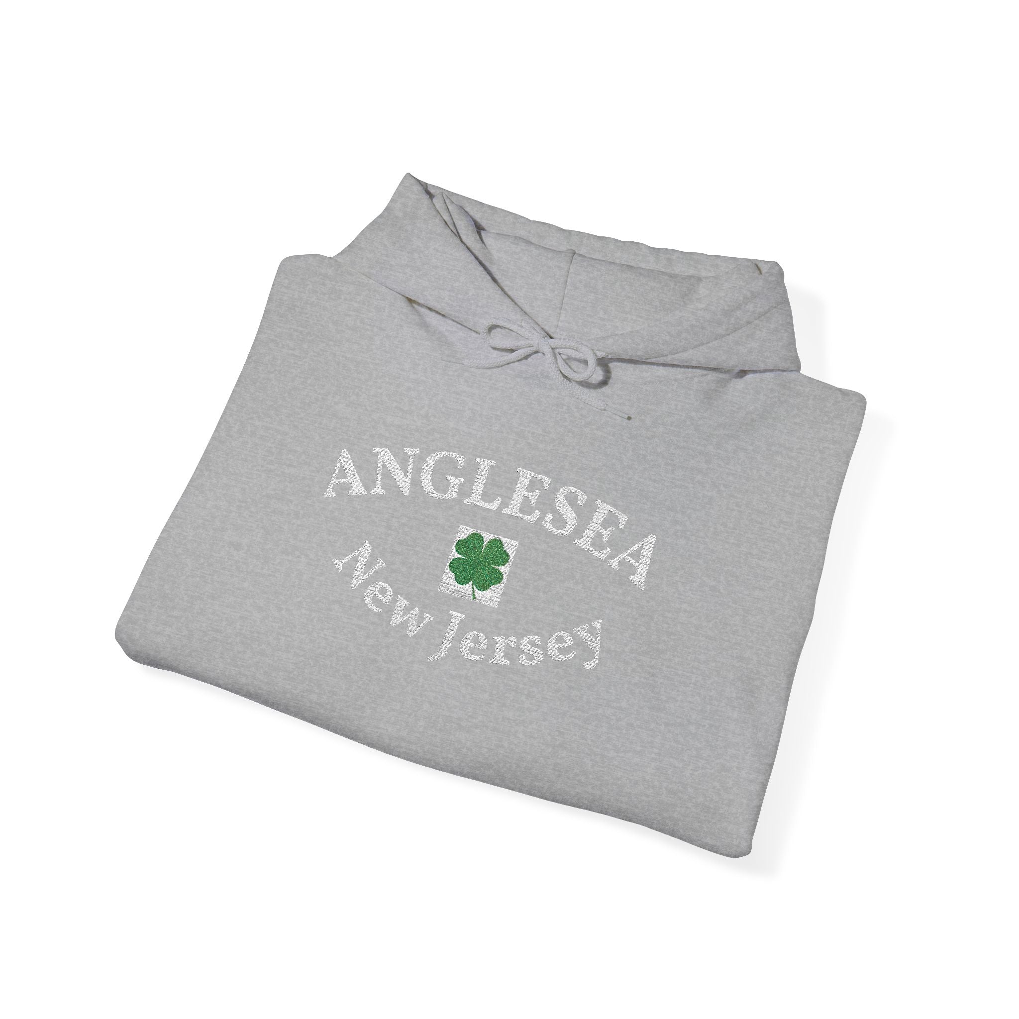 Embroidered Anglesea NJ Hooded Sweatshirt