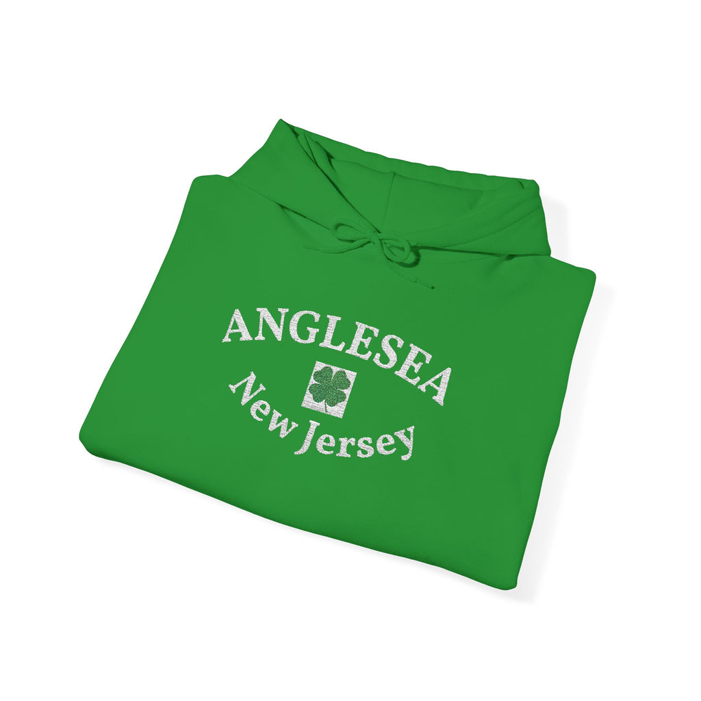 Embroidered Anglesea NJ Hooded Sweatshirt