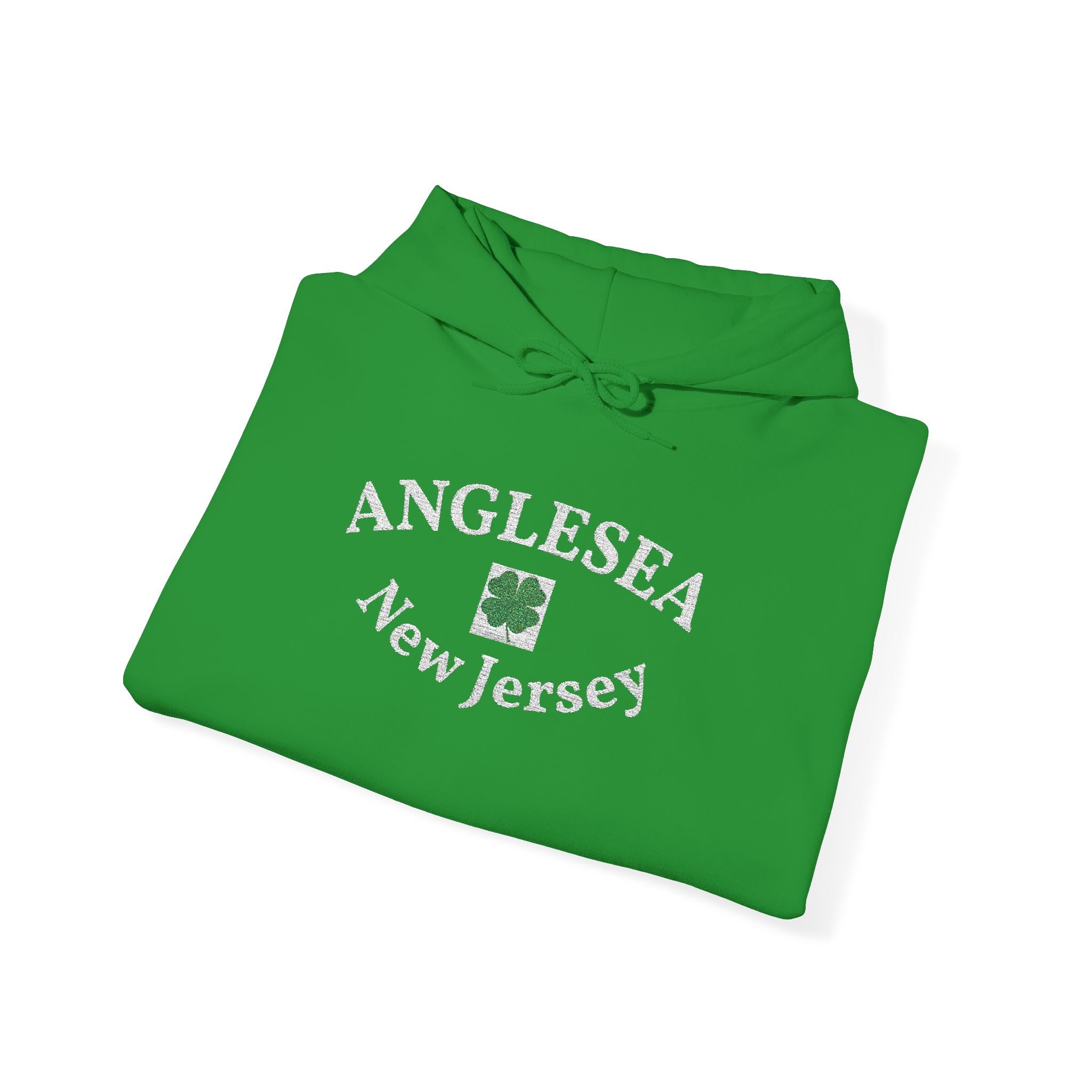 Embroidered Anglesea NJ Hooded Sweatshirt