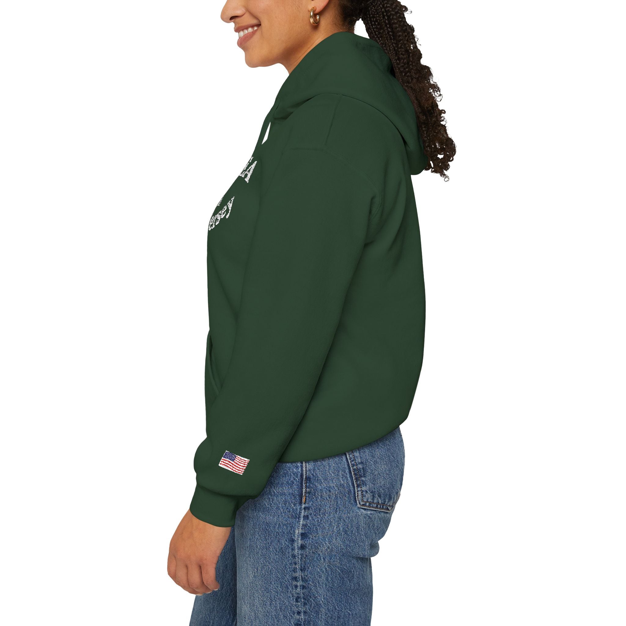 Embroidered Anglesea NJ Hooded Sweatshirt