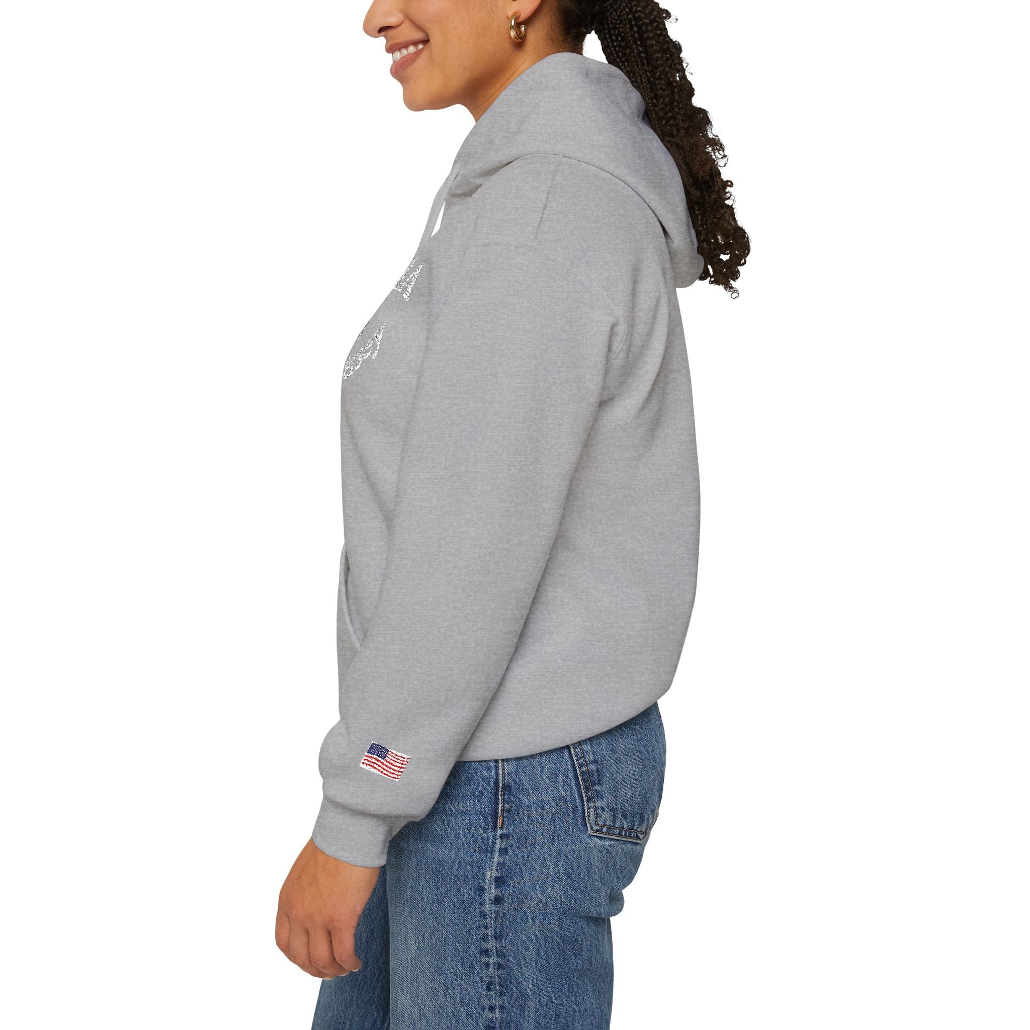 Embroidered Anglesea NJ Hooded Sweatshirt
