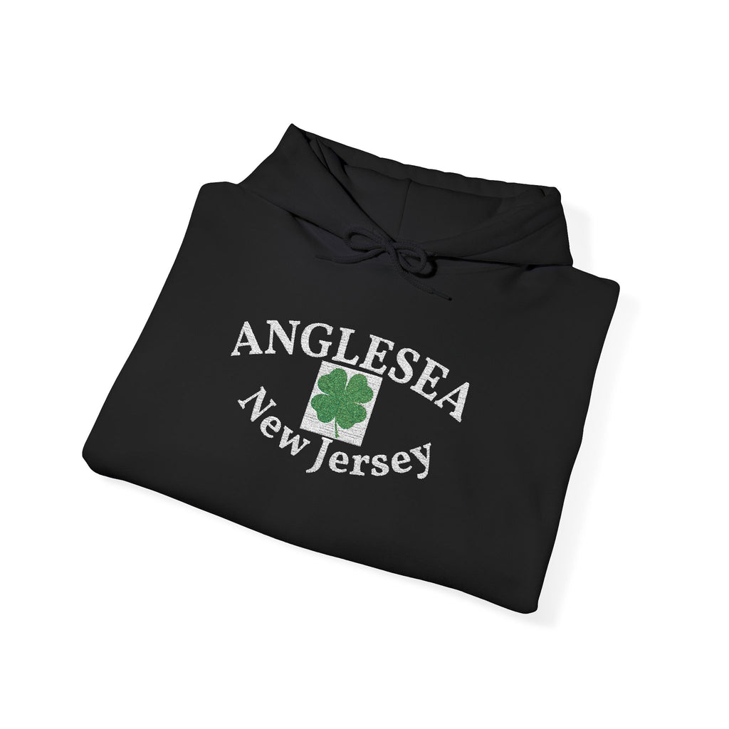 Embroidered Anglesea NJ Hooded Sweatshirt